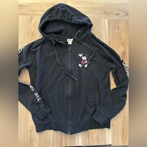 Disney Mickey Mouse Zip Up Sweatshirt 7/9